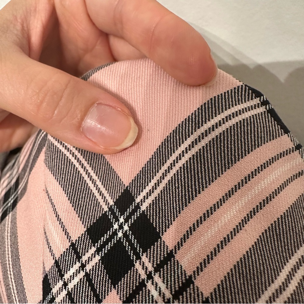 Sunday Best Aritzia Galt Checkered Plaid Double Breasted Blazer Jacket - Picture 7 of 10